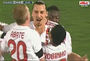 GOAL! Hattrick cho gã Viking người thụy điển (LIVE: Palermo 0-3 AC Milan)