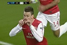 GOAL! Koscielny sớm ghi bàn đưa Pháo thủ dẫn trước (Live: Arsenal 1-0 AC Milan)
