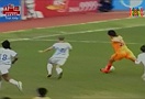 GOAL! Lại là Merlo tỏa sáng với cú sút chéo góc (LIVE: CLB Hà Nội 2-3 SHB.Đà Nẵng)