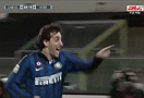 GOAL! Milito lập công nhân đôi cách biệt cho Inter (LIVE: Chievo 0-2 Inter Milan)