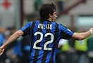 GOAL! Milito mở tỷ số cho đội chủ nhà (Live: Inter 1-0 Parma)
