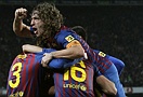 GOAL! Puyol cân bằng tỷ số cho trận đấu (Live: Valencia 1-1 Barca)