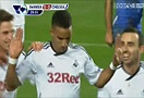 GOAL! Sinclair bất ngờ đưa chủ nhà vượt lên dẫn trước (Live: Swansea 1-0 Chelsea)