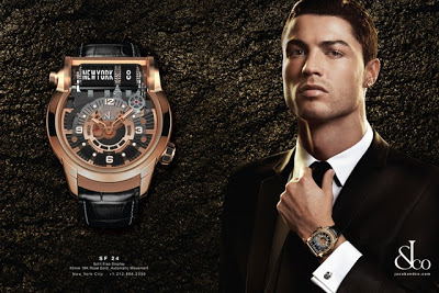 Bóng đá - Ronaldo trở thành đại diện thương hiệu đồng hồ danh tiếng