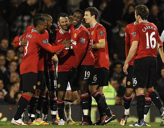 Fulham 0-5 Man Utd (Highlight vòng 17, Premier League 2011-12)