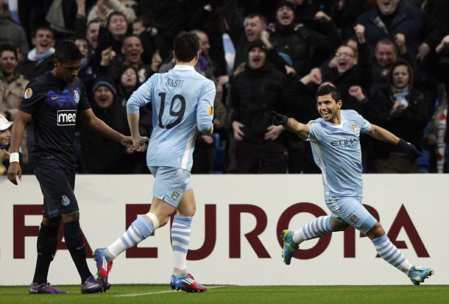 Man City 4-0 FC Porto (Highlight lượt về vòng 1:16 Europa League 2011-2012)