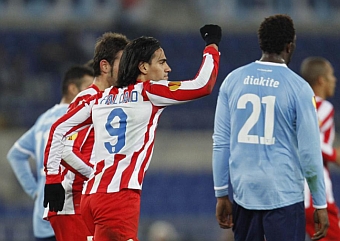 Atletico Madrid 1-0 Lazio (Highlight lượt về vòng 1:16 Europa League 2011-2012)