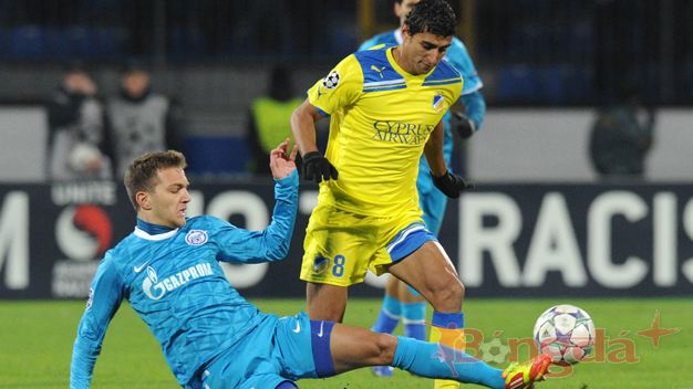 Zenit St. Petersburg 0-0 APOEL Nicosia (Highlight bảng G, Champions League 2011-2012) 