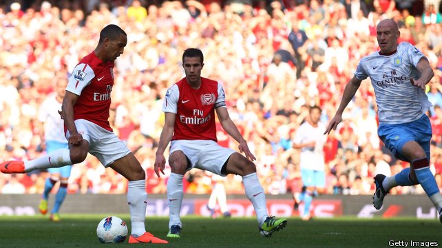 Arsenal 3-0 Aston Villa (Highlight vòng 30, Premier League 2011-12)