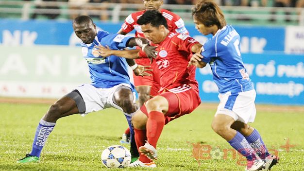 Sài Gòn FC 0-1 B.Bình Dương (Highlight vòng 11, VĐQG Eximbank 2012)