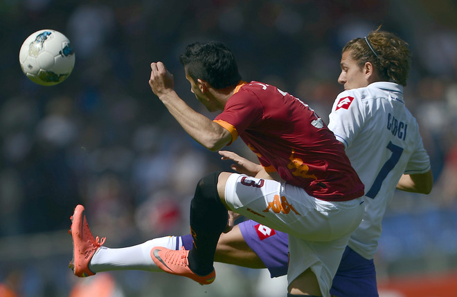 AS Roma 1-2 Fiorentina Highlight vòng 33 Serie A 2011-12 Đá bù