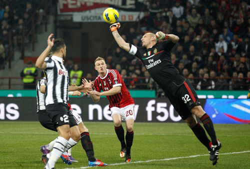 AC Milan 1-1 Juventus (Highlight vòng 25, Serie A 2011-12)