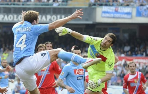 Napoli 2-2 Catania (Highlight vòng 29, Serie A 2011-12)