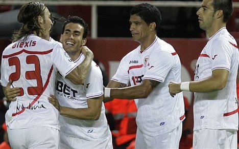 Sevilla 1-1 Hannover (Europa League - Play off) 