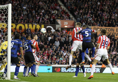 Stoke City 1-1 Man Utd (Highlight vòng 6, Premier League 2011-2012) 