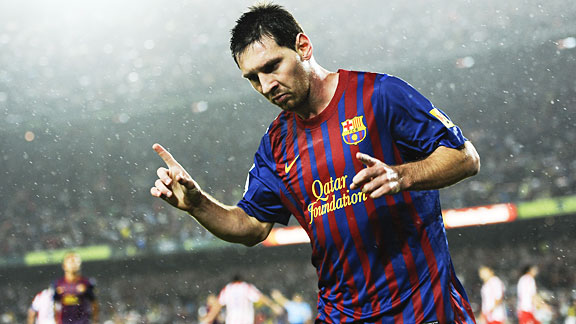 Barcelona 5 - 0 Atletico Madrid (Highlight vòng 6, La Liga 2011-2012)