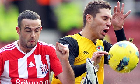 Stoke City 3-1 Blackburn (Highlight vòng 13, Premier League 2011-12) 