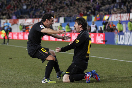 Atletico Madrid 1-2 Barcelona (Highlight vòng 25, La Liga 2011-2012)