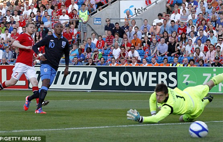 Na Uy 0-1 Anh Highlight giao hữu quốc tế 2012