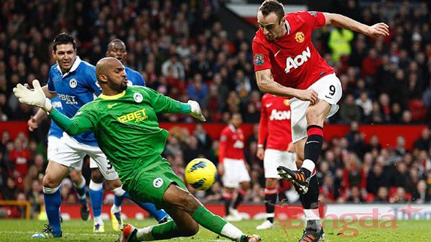 Man Utd 5-0 Wigan (Highlight vòng 18, Premier League 2011-12)