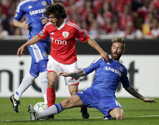 Benfica 0-1 Chelsea (Highlight lượt đi tứ kết Champions League 2011-2012)