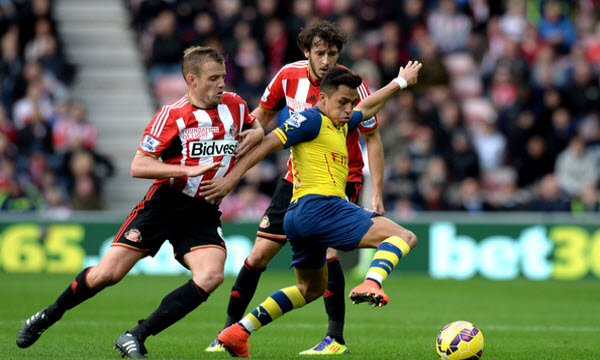 Bóng đá - Sunderland vs Arsenal 18h30, ngày 29/09