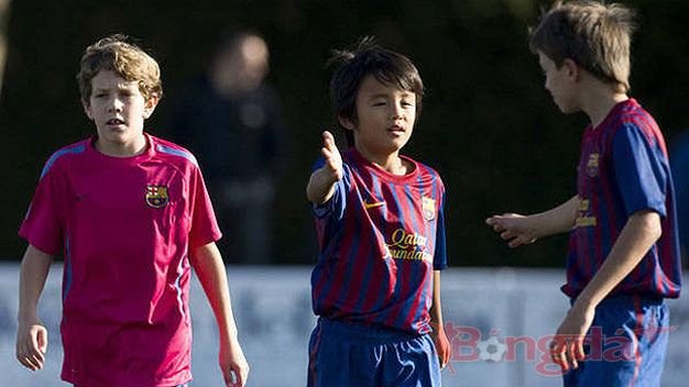 Takefusa Kubo, người Nhật đầu tiên tại Barca