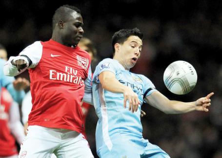 Arsenal 0-1 Man City (Highlight tứ kết Carling Cup 2011-12)