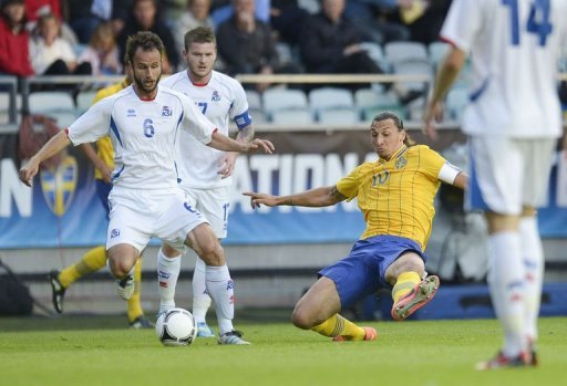 Thụy Điển 3-2 Iceland Highlight giao hữu quốc tế 31-05-2012