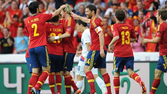 Tây Ban Nha 4-1 Hàn Quốc Giao hữu quốc tế 2012