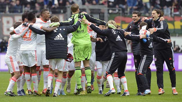 Bayern Munich đã vô địch Bundesliga trước 6 vòng