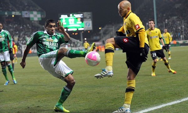 Sochaux (vàng) đang rất tự tin khi tiếp đón Saint Etienne