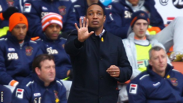 Paul Ince Blackpool