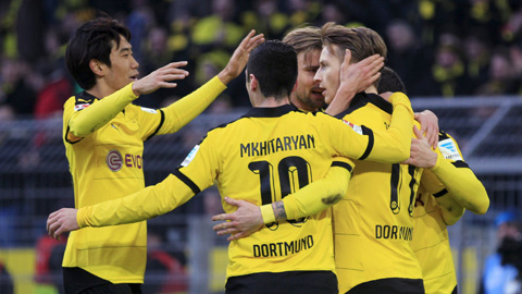Borussia Dortmund 2 - 0 Mainz 05 (Đức 2015-2016, vòng 26)
