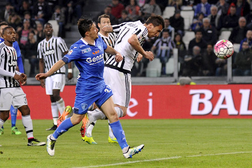 Juventus 1 - 0 Empoli (Italia 2015-2016, vòng 31)
