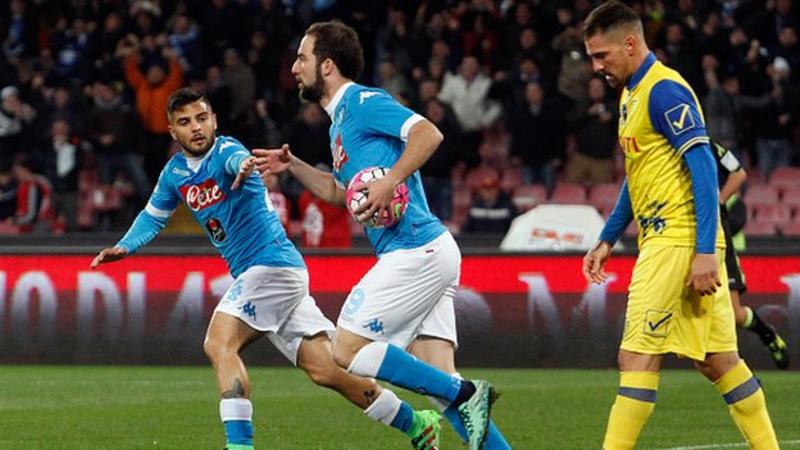 Napoli 3 - 1 Chievo (Italia 2015-2016, vòng 28)