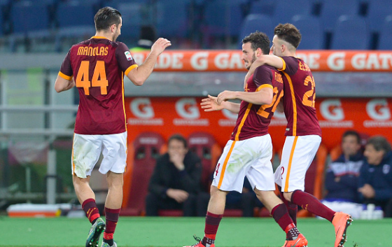 Udinese 1 - 2 AS Roma (Italia 2015-2016, vòng 29)