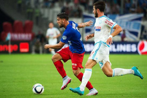Marseille 0 - 1 Caen (Pháp 2015-2016, vòng 1)